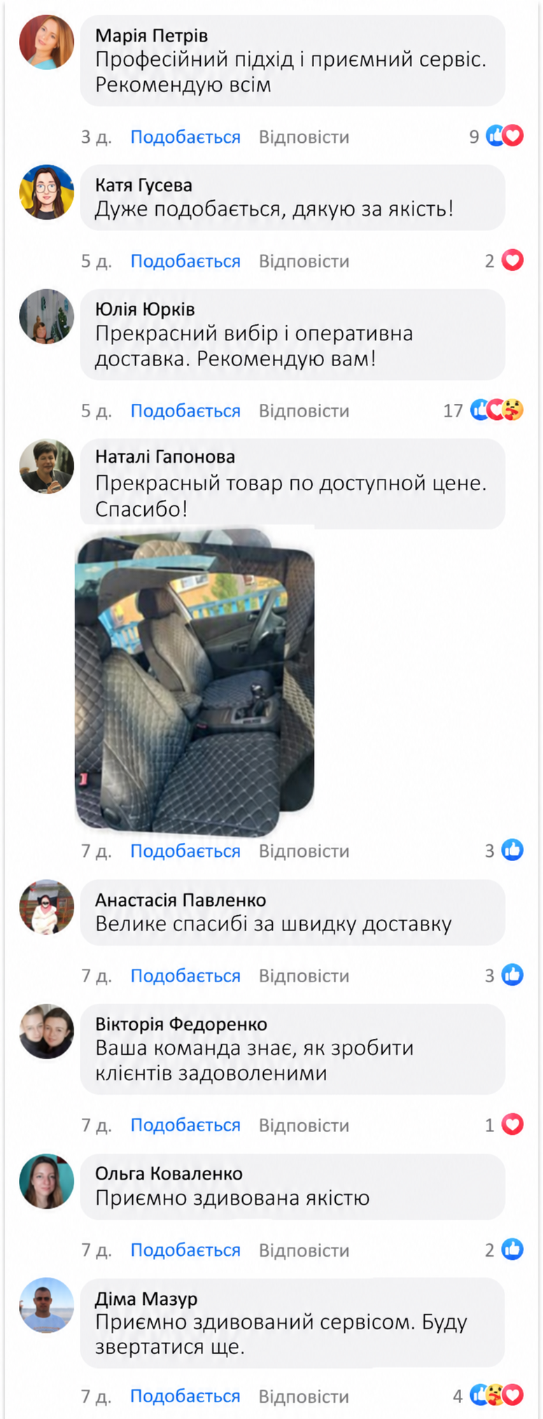Відгуки клієнтів Tovarplus